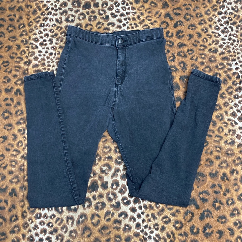 Topshop black skinny jeans